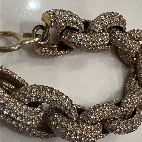 JCREW ⭐️ Elegant Gold and Silver Chain Bracelet - Picture 4 of 7